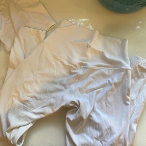 White Lululemon Align 25” Size 4